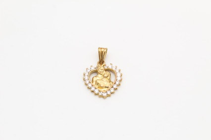 Colgante de oro de 18k. de segunda mano. Joyería de ocasión | ROYALHYSTERIA
