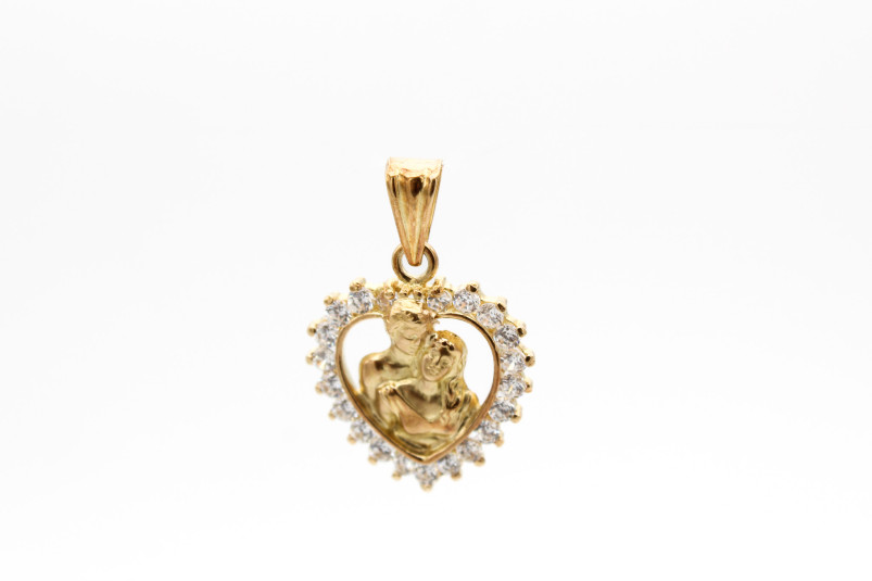 Colgante de oro de 18k. de segunda mano. Joyería de ocasión | ROYALHYSTERIA