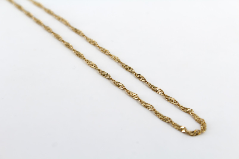 Cadena de oro de 18k. de segunda mano. Joyería de ocasión | ROYALHYSTERIA
