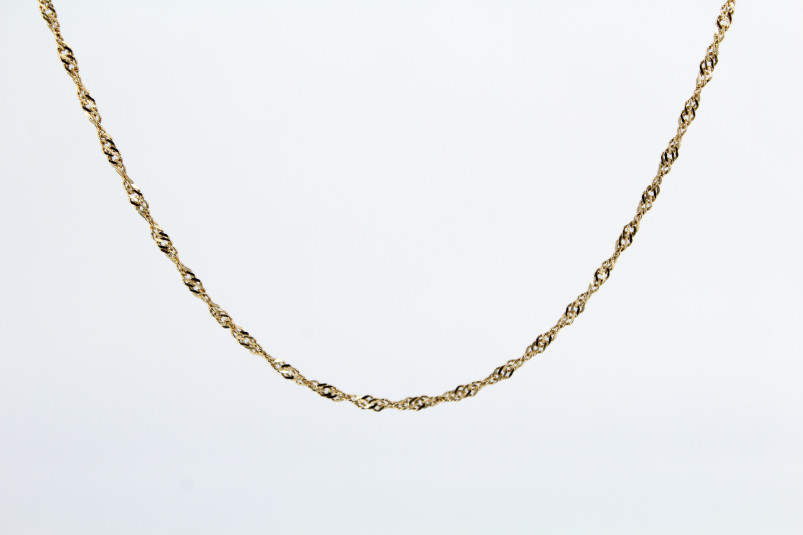 Cadena de oro de 18k. de segunda mano. Joyería de ocasión | ROYALHYSTERIA