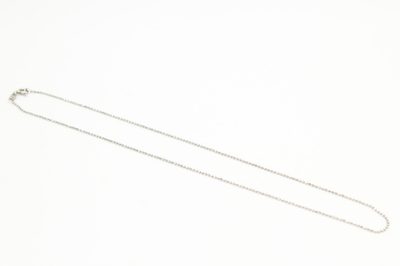 Cadena de oro blanco de 18k. de segunda mano. Joyería de ocasión | ROYALHYSTERIA