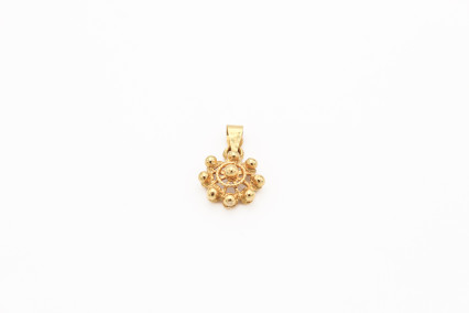 Colgante de oro de 18k. de segunda mano. Joyería de ocasión | ROYALHYSTERIA