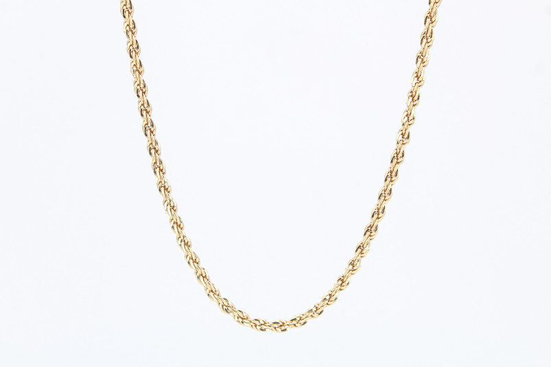 Cadena de oro de 18k. de segunda mano. Joyería de ocasión | ROYALHYSTERIA