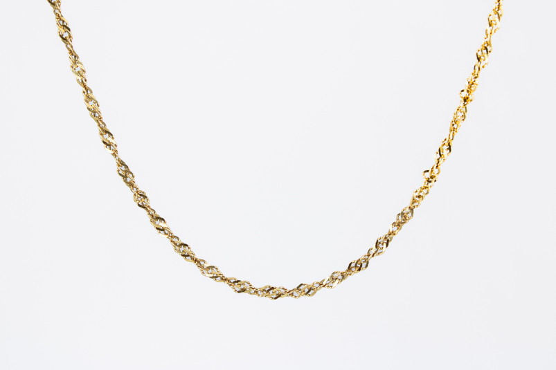 Cadena de oro de 18k. de segunda mano. Joyería de ocasión | ROYALHYSTERIA
