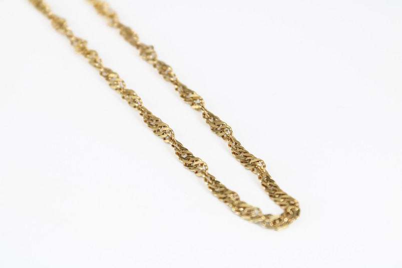 Cadena de oro de 18k. de segunda mano. Joyería de ocasión | ROYALHYSTERIA