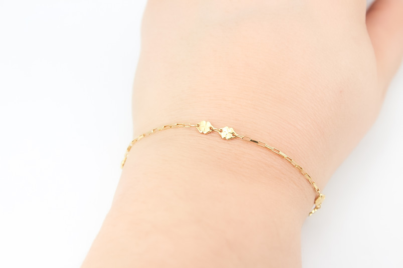 Pulsera de oro de 18k. de segunda mano. Joyería de ocasión | ROYALHYSTERIA