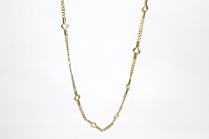 Cadena de oro de 18k. de segunda mano. Joyería de ocasión | ROYALHYSTERIA