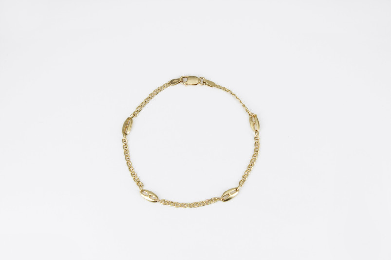 Pulsera de oro de 18k. de segunda mano. Joyería de ocasión | ROYALHYSTERIA