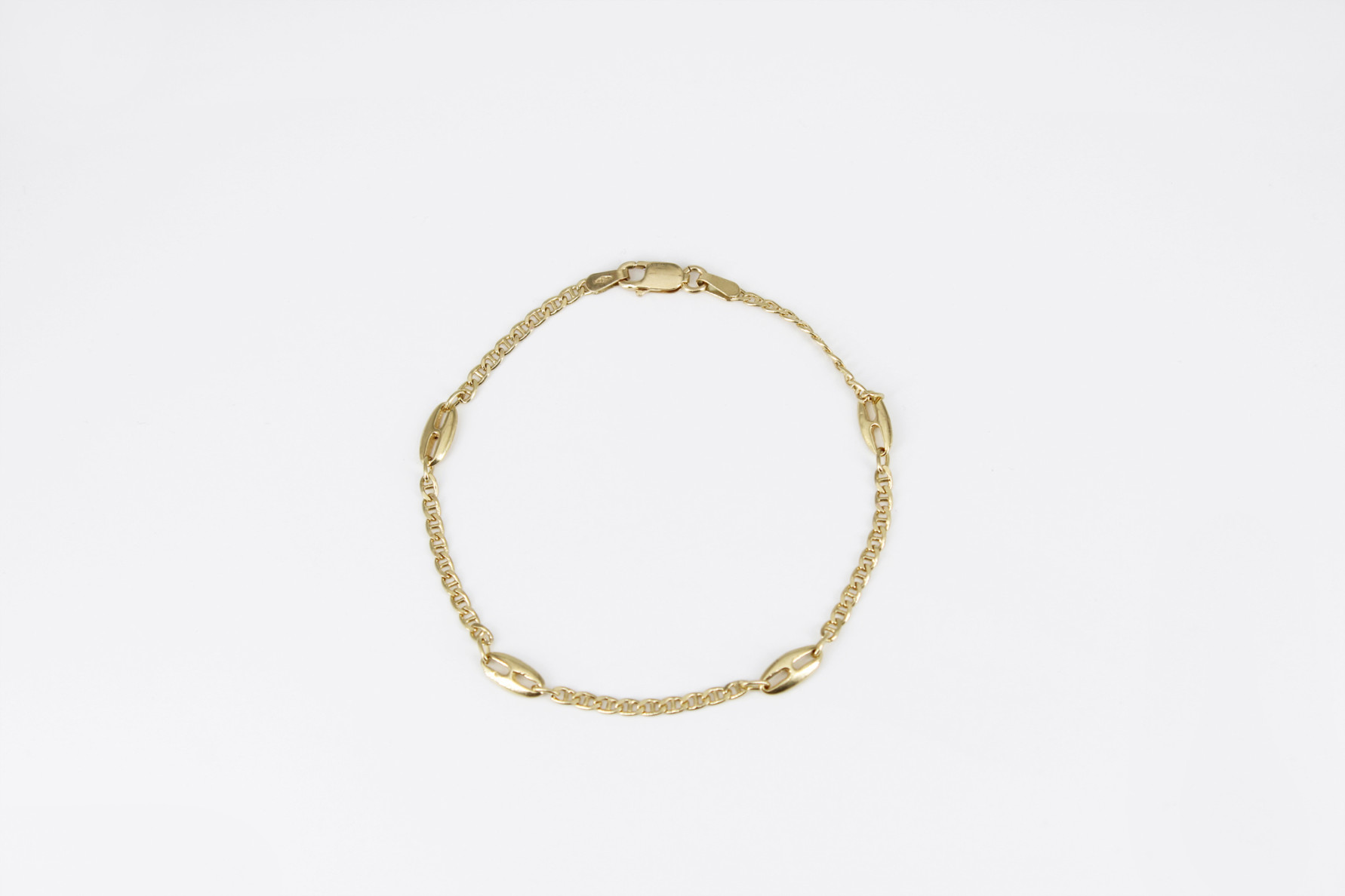 Pulsera de oro de 18k. de segunda mano. Joyería de ocasión | ROYALHYSTERIA