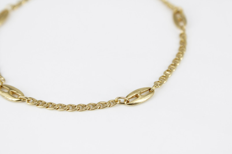 Pulsera de oro de 18k. de segunda mano. Joyería de ocasión | ROYALHYSTERIA