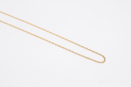 Cadena de oro de 18k. de segunda mano. Joyería de ocasión | ROYALHYSTERIA