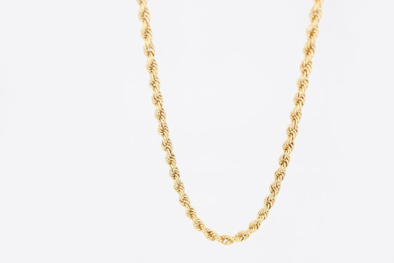 Cadena de oro de 18k. de segunda mano. Joyería de ocasión | ROYALHYSTERIA