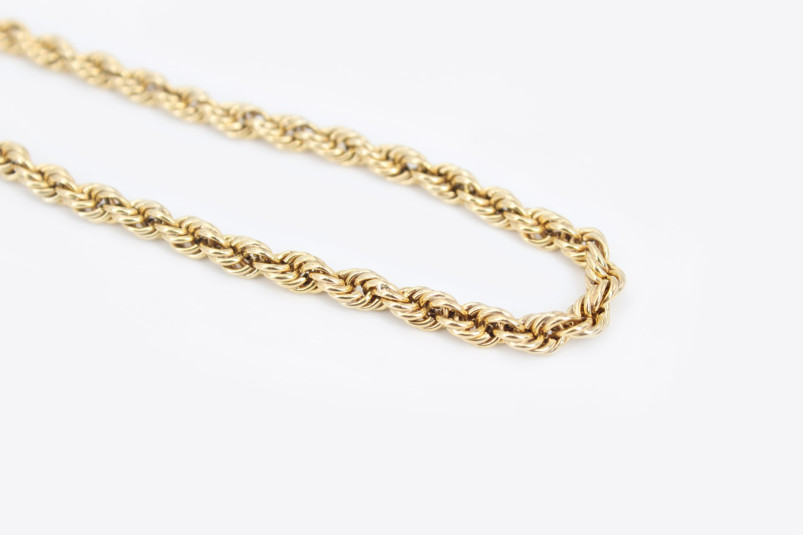 Cadena de oro de 18k. de segunda mano. Joyería de ocasión | ROYALHYSTERIA