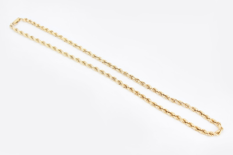 Cadena de oro de 18k. de segunda mano. Joyería de ocasión | ROYALHYSTERIA