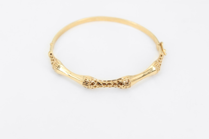 Caña de oro de 18k. de segunda mano. Joyería de ocasión | ROYALHYSTERIA