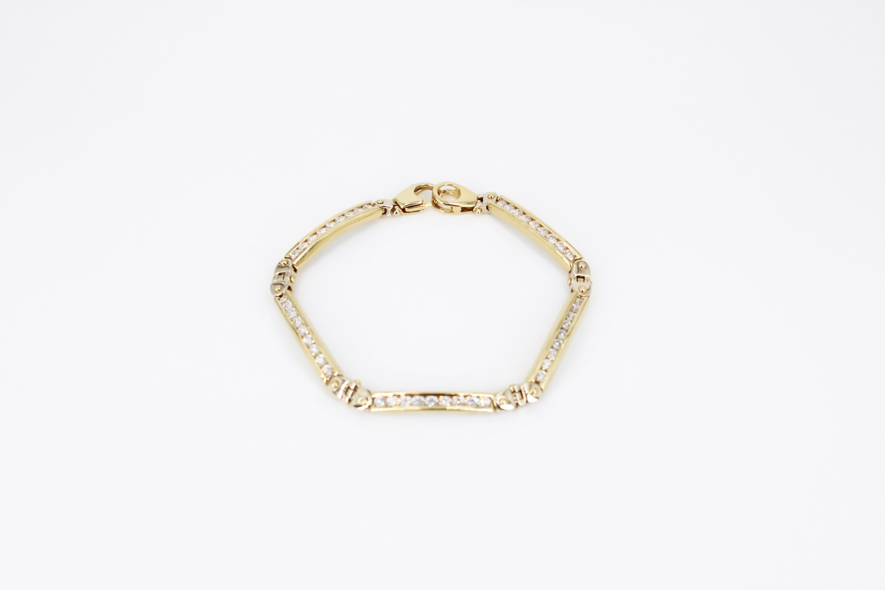 Pulsera de oro de 18k. de segunda mano. Joyería de ocasión | ROYALHYSTERIA