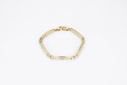 Pulsera de oro de 18k. de segunda mano. Joyería de ocasión | ROYALHYSTERIA