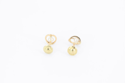 Pendiente de oro de 18k. de segunda mano. Joyería de ocasión | ROYALHYSTERIA