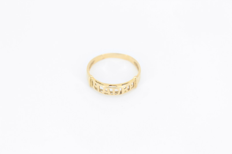 Anillo de oro de 18k. de segunda mano. Joyería de ocasión | ROYALHYSTERIA