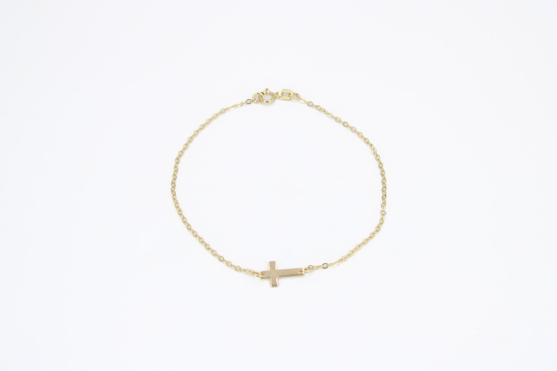 Pulsera de oro de 14k. de segunda mano. Joyería de ocasión | ROYALHYSTERIA