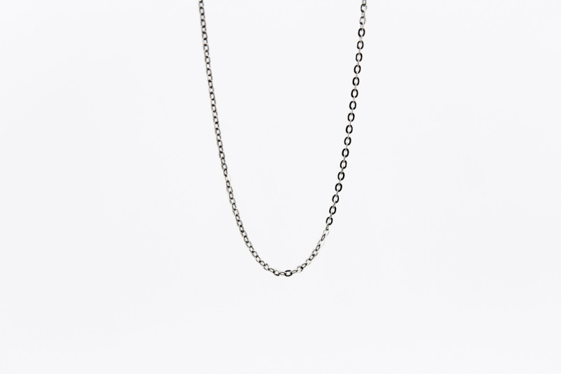 Cadena de oro blanco de 18k. de segunda mano. Joyería de ocasión | ROYALHYSTERIA
