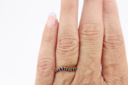 Anillo de oro de 18k. de segunda mano. Joyería de ocasión | ROYALHYSTERIA