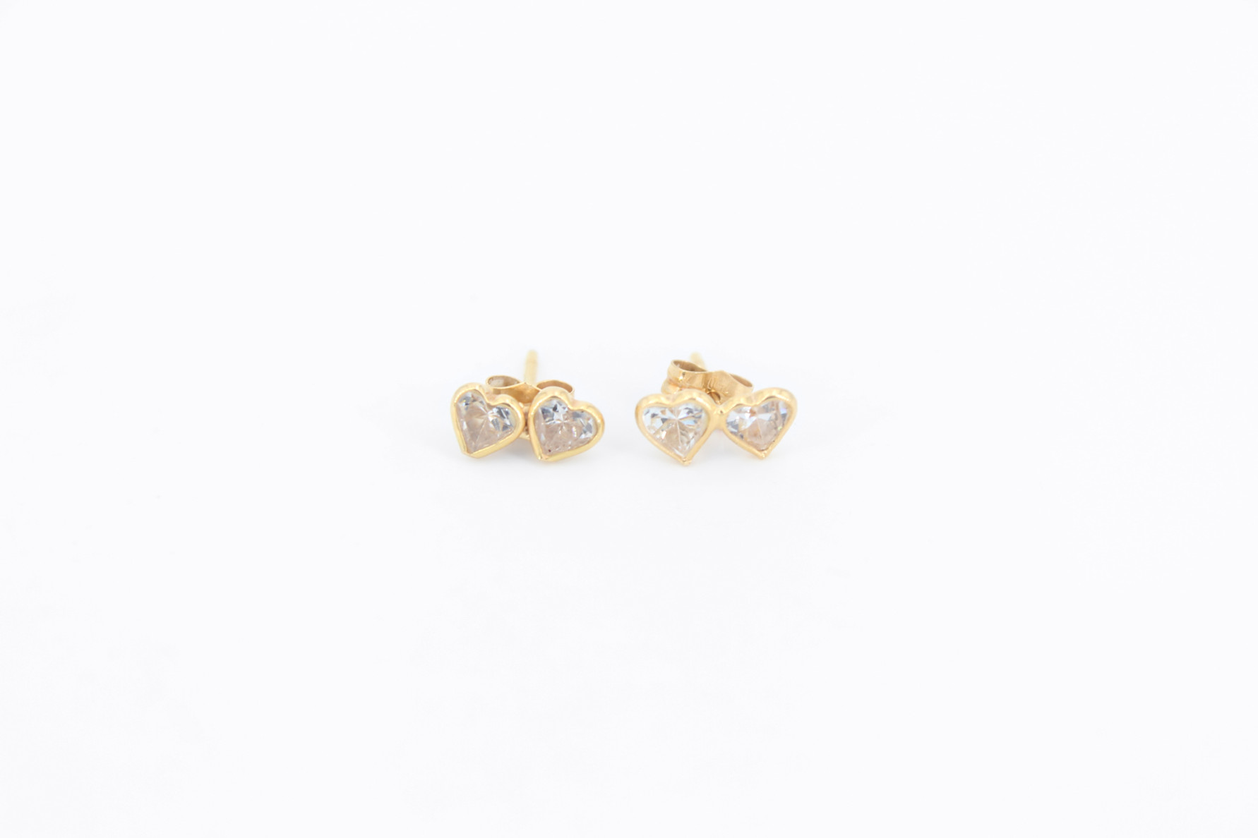 Pendiente de oro de 18k. de segunda mano. Joyería de ocasión | ROYALHYSTERIA