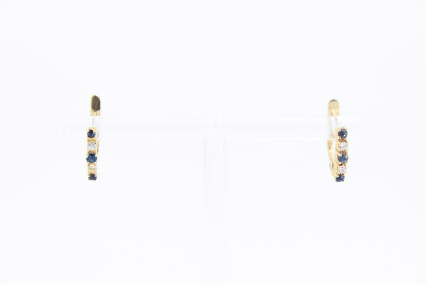 Pendiente de oro de 18k. de segunda mano. Joyería de ocasión | ROYALHYSTERIA