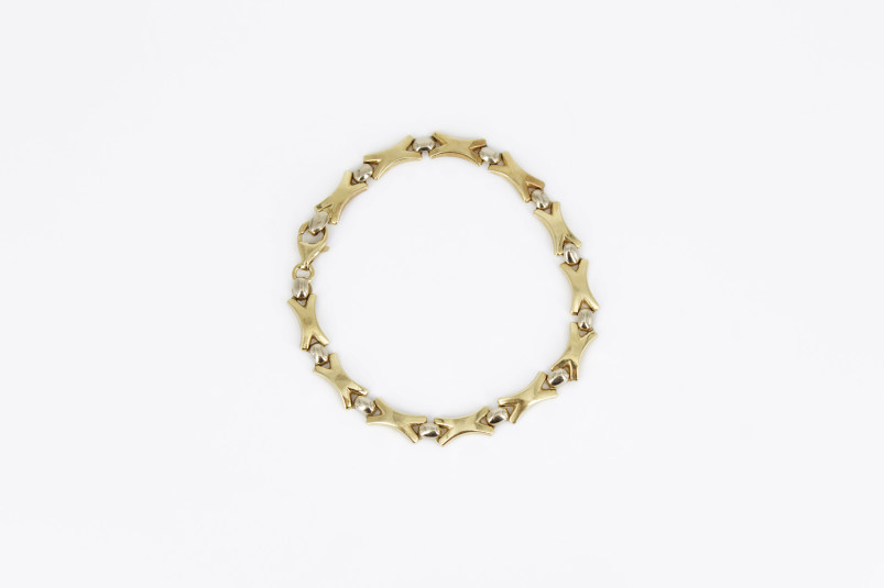 Pulsera de oro de 18k. de segunda mano. Joyería de ocasión | ROYALHYSTERIA