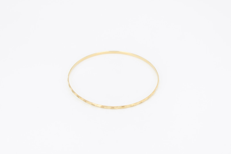 Caña de oro de 18k. de segunda mano. Joyería de ocasión | ROYALHYSTERIA