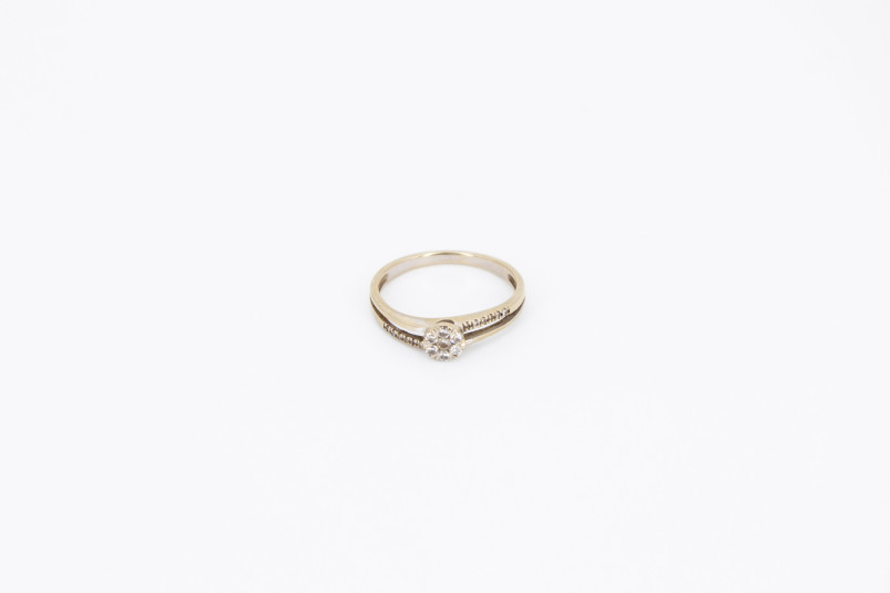 Anillo de oro de 18k. de segunda mano. Joyería de ocasión | ROYALHYSTERIA
