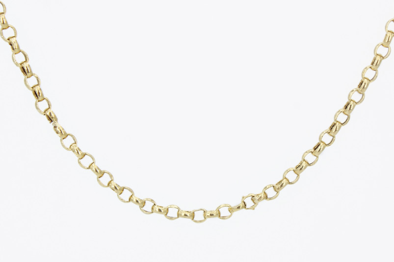 Cadena de oro de 18k. de segunda mano. Joyería de ocasión | ROYALHYSTERIA