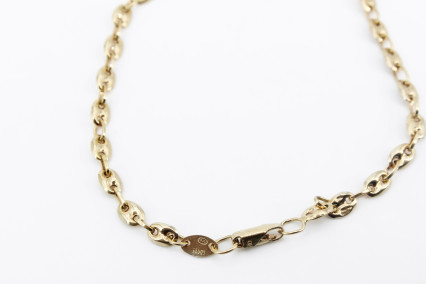 Cadena de oro de 18k. de segunda mano. Joyería de ocasión | ROYALHYSTERIA