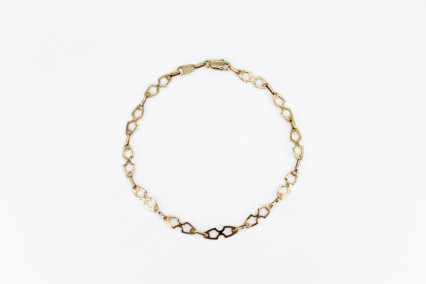Pulsera de oro de 18k. de segunda mano. Joyería de ocasión | ROYALHYSTERIA