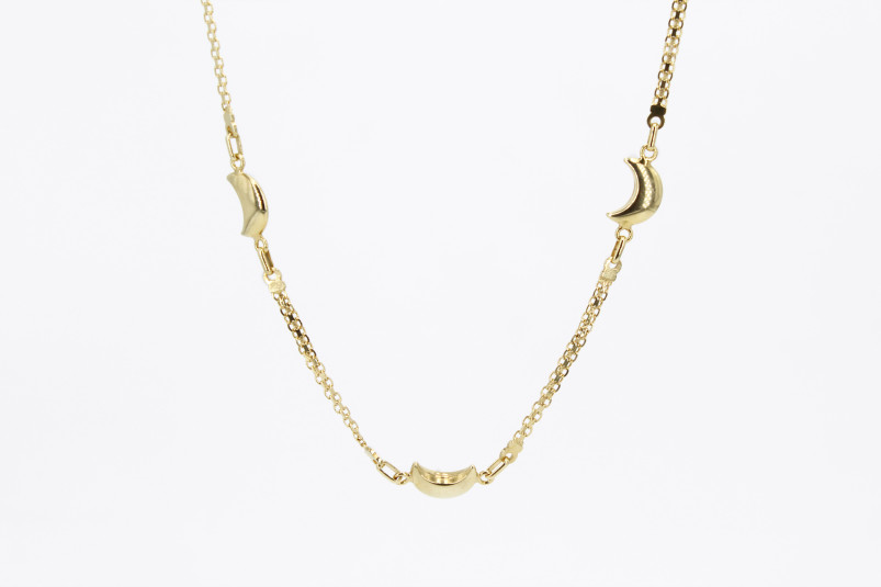 Collar de oro de 18k. de segunda mano. Joyería de ocasión | ROYALHYSTERIA