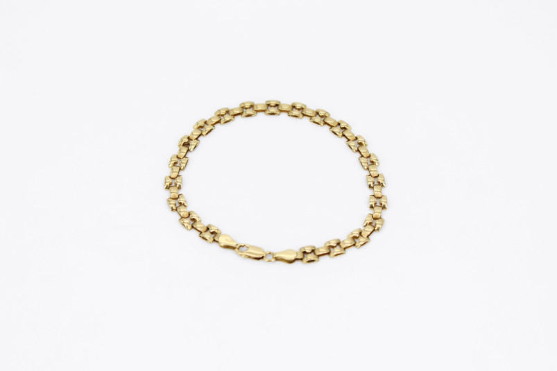 Pulsera de oro de 18k. de segunda mano. Joyería de ocasión | ROYALHYSTERIA