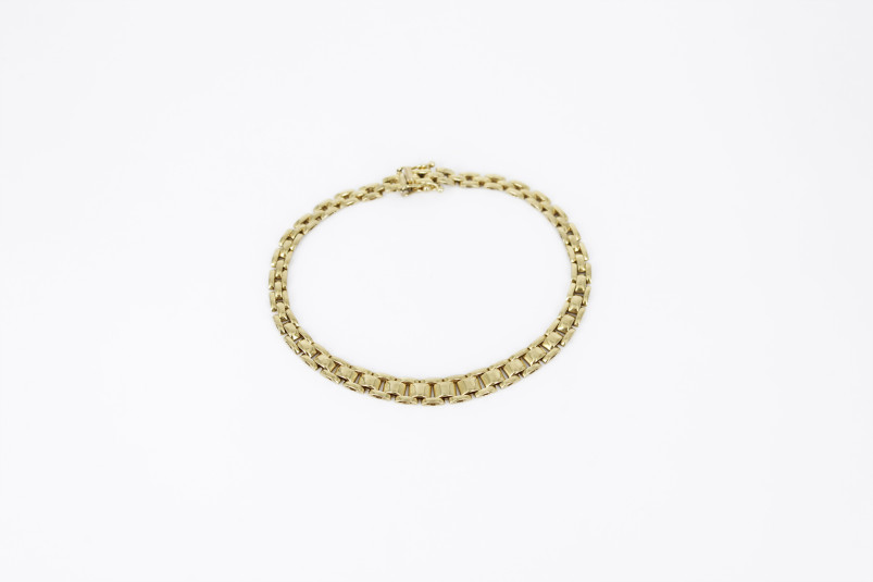 Pulsera de oro de 18k. de segunda mano. Joyería de ocasión | ROYALHYSTERIA