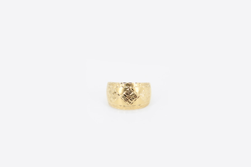 Anillo de oro de 18k. de segunda mano. Joyería de ocasión | ROYALHYSTERIA