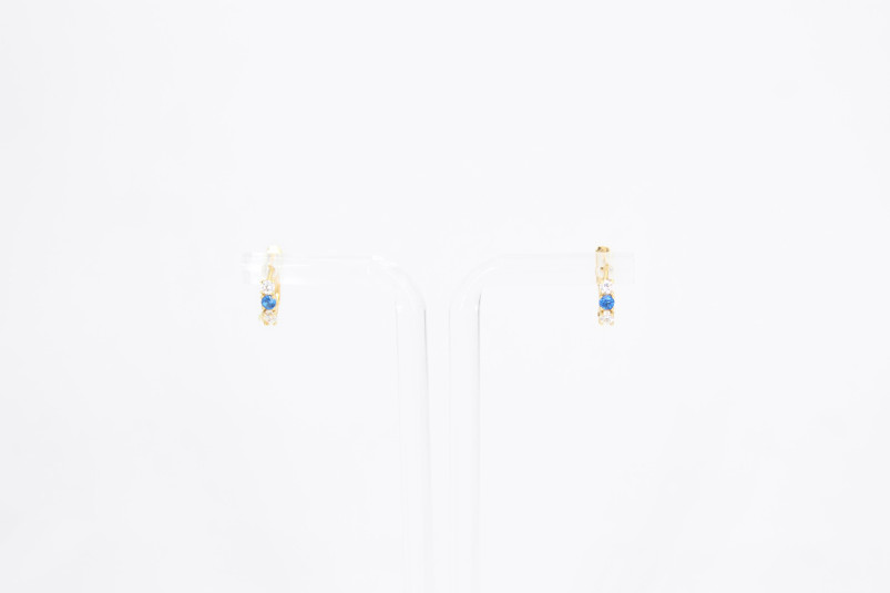 Pendiente de oro de 18k. de segunda mano. Joyería de ocasión | ROYALHYSTERIA