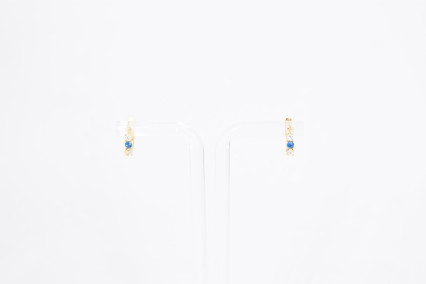 Pendiente de oro de 18k. de segunda mano. Joyería de ocasión | ROYALHYSTERIA