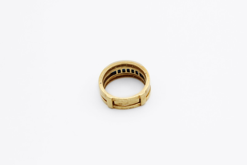 Anillo de oro de 18k. de segunda mano. Joyería de ocasión | ROYALHYSTERIA