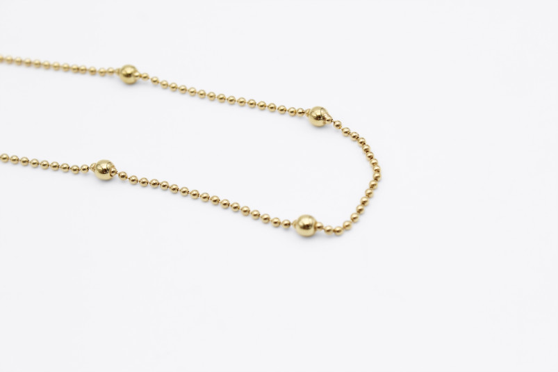 Collar de oro de 18k. de segunda mano. Joyería de ocasión | ROYALHYSTERIA