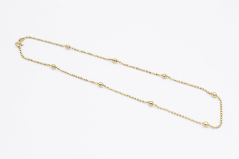 Collar de oro de 18k. de segunda mano. Joyería de ocasión | ROYALHYSTERIA