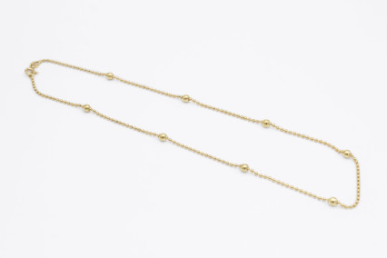 Collar de oro de 18k. de segunda mano. Joyería de ocasión | ROYALHYSTERIA