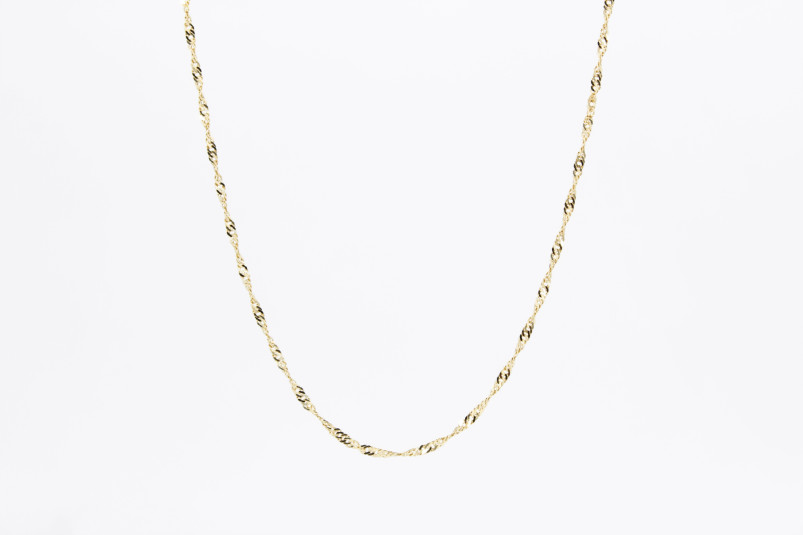 Cadena de oro de 18k. de segunda mano. Joyería de ocasión | ROYALHYSTERIA