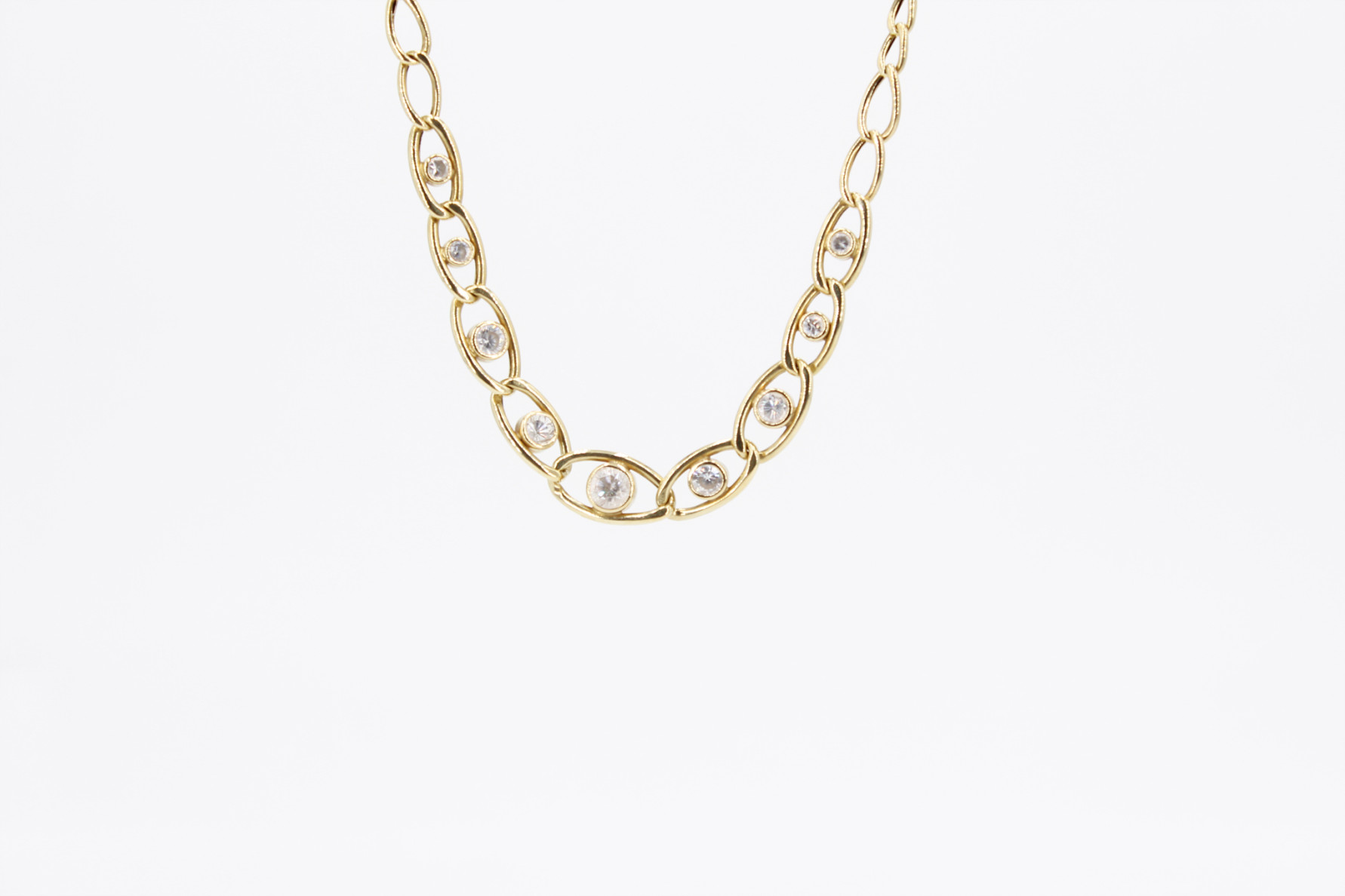 Cadena de oro de 18k. de segunda mano. Joyería de ocasión | ROYALHYSTERIA