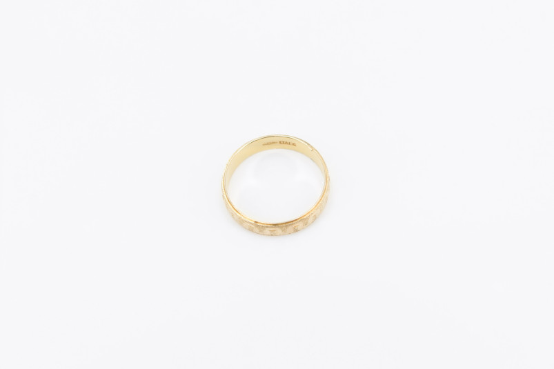 Anillo de oro de 18k. de segunda mano. Joyería de ocasión | ROYALHYSTERIA