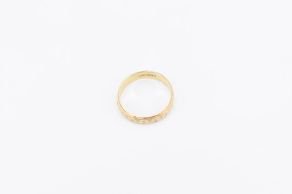 Anillo de oro de 18k. de segunda mano. Joyería de ocasión | ROYALHYSTERIA