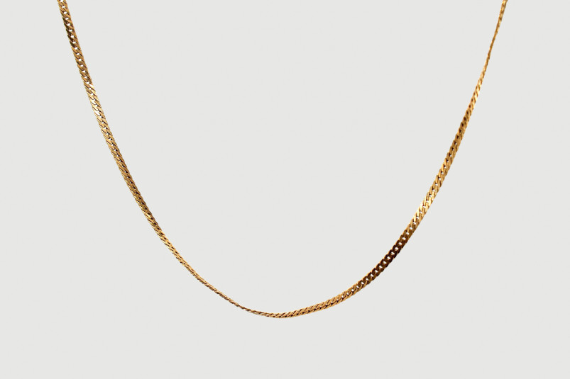 Gargantilla de oro de 18k. de segunda mano. Joyería de ocasión | ROYALHYSTERIA