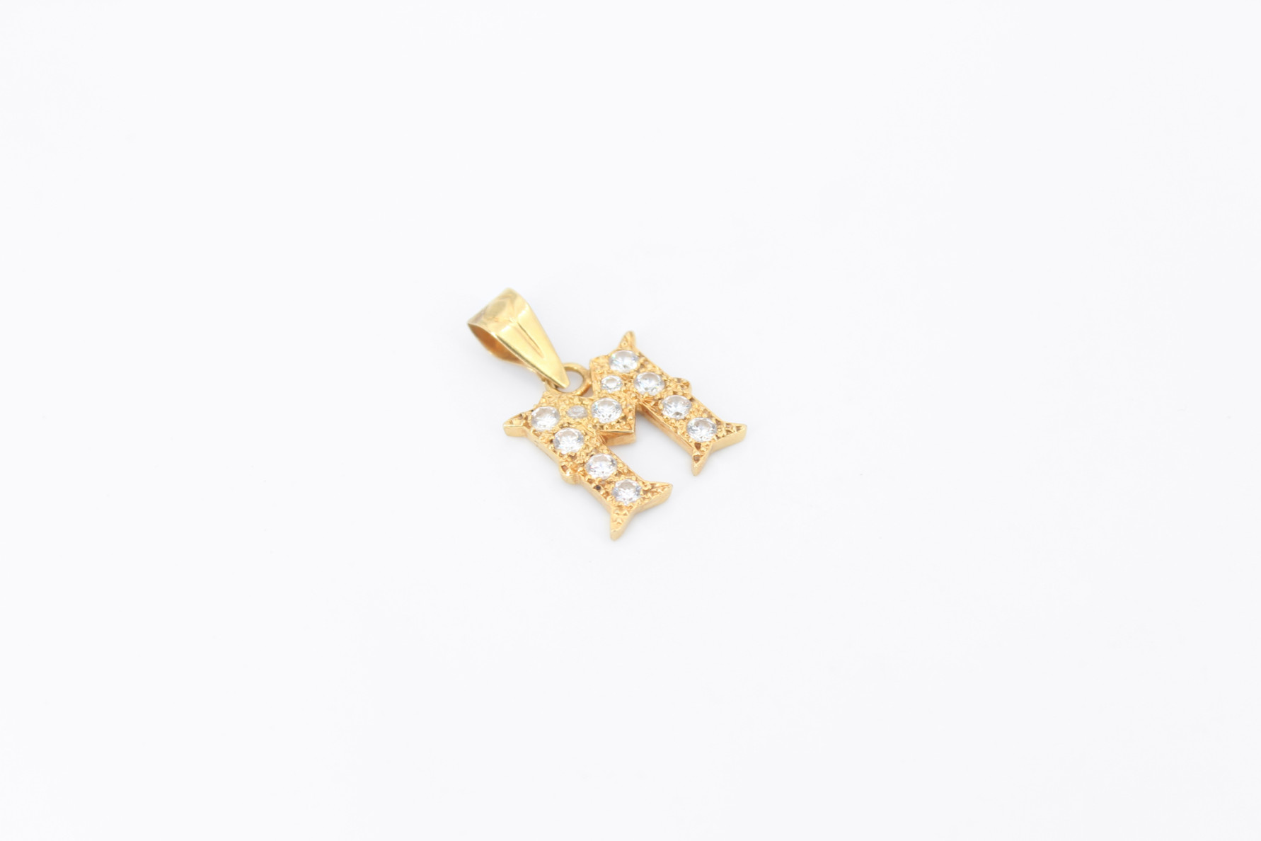 Colgante de oro de 18k. de segunda mano. Joyería de ocasión | ROYALHYSTERIA